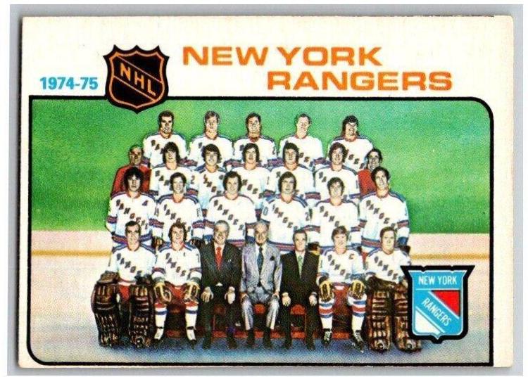 Rangers Team [Checklist] #94