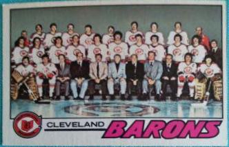 Cleveland Barons [Team Checklist] #75