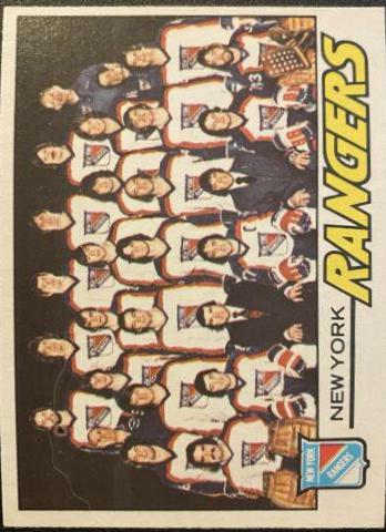 New York Rangers [Team Checklist] #82