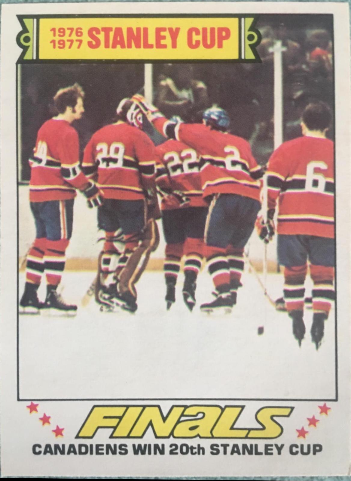 Stanley Cup Finals [Canadiens Win 20th Stanley Cup] #264