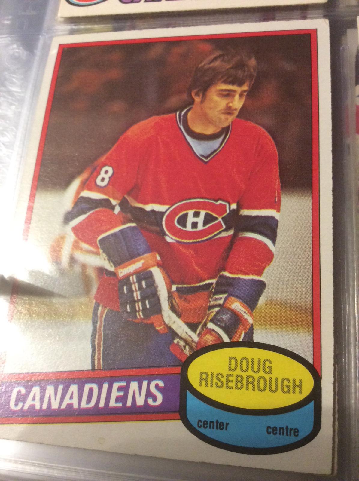 Doug Risebrough [Photo of Serge Savard] #275