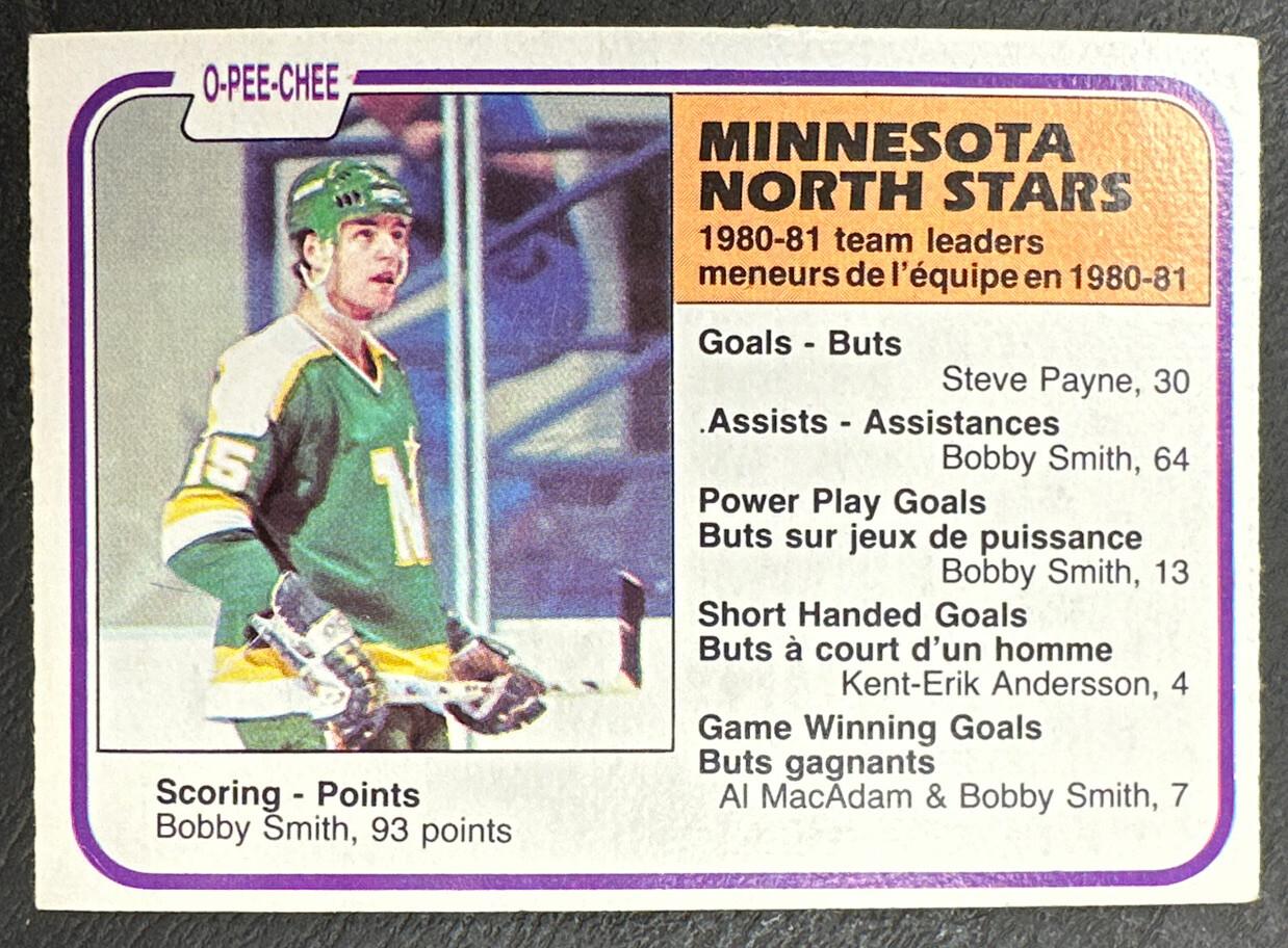 Bobby Smith: North Stars Leaders #174