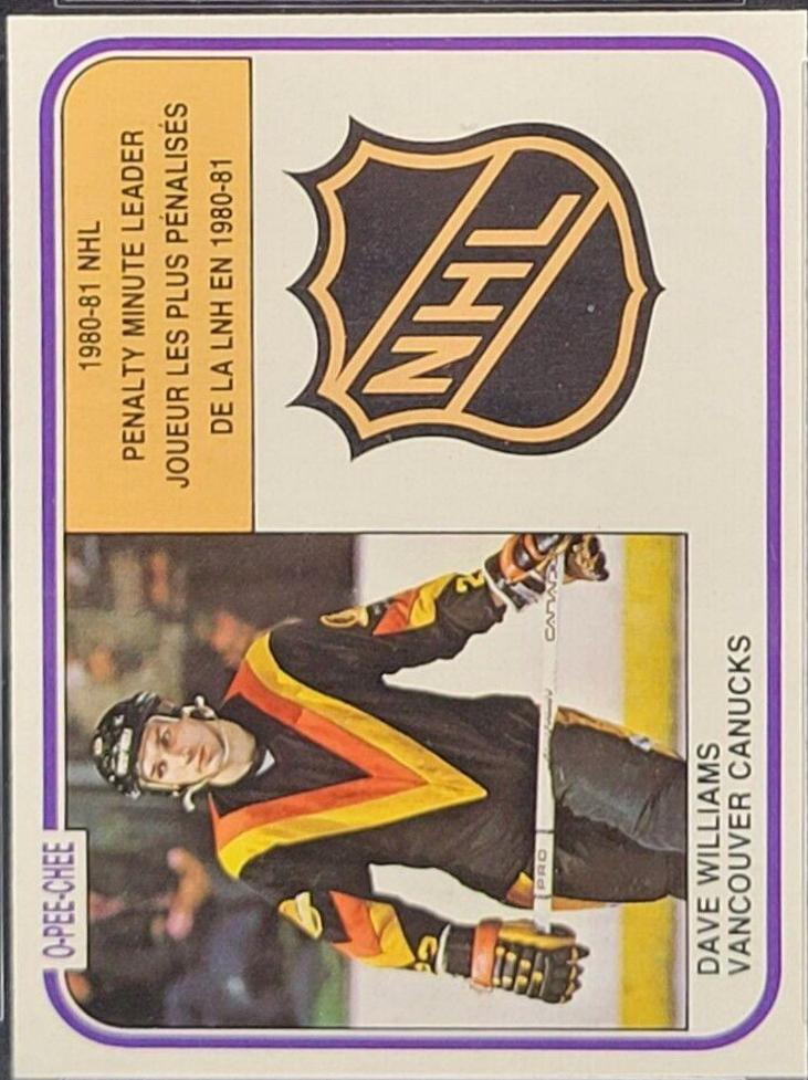 Dave Williams [Penalty Minutes Leader] #385