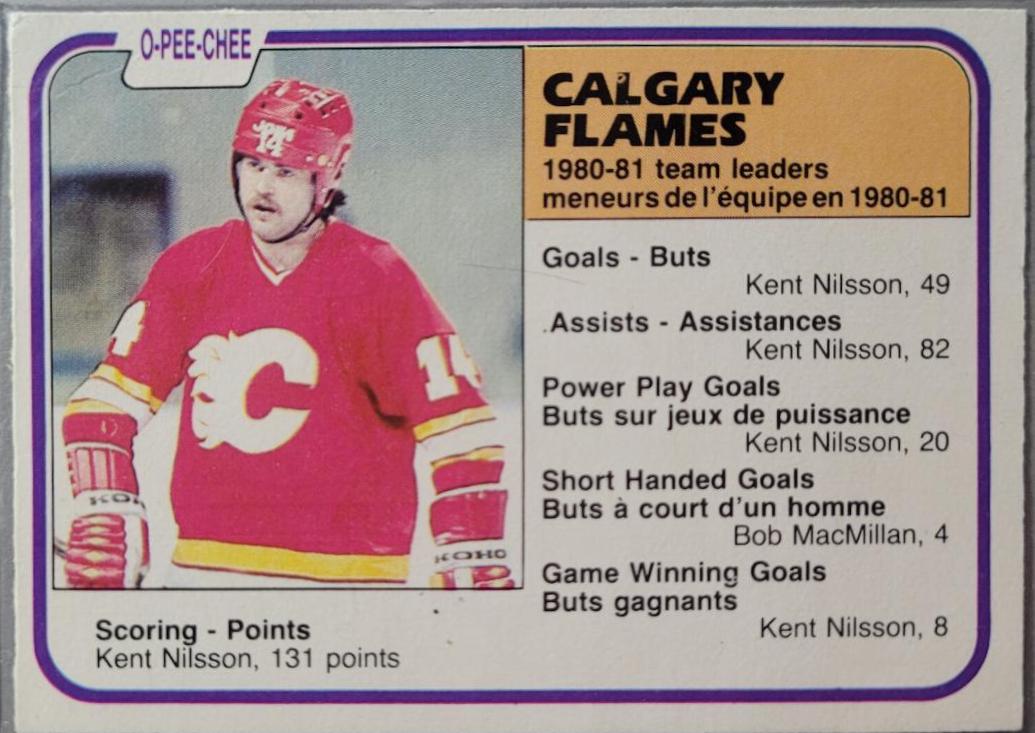Kent Nilsson [Flames Leaders] #53
