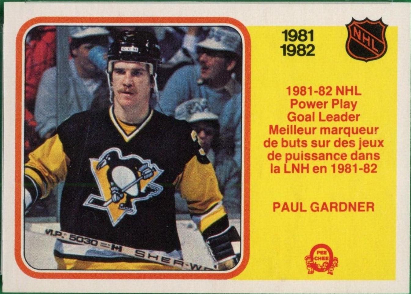 Paul Gardner [Power Play Goals Leader] #236