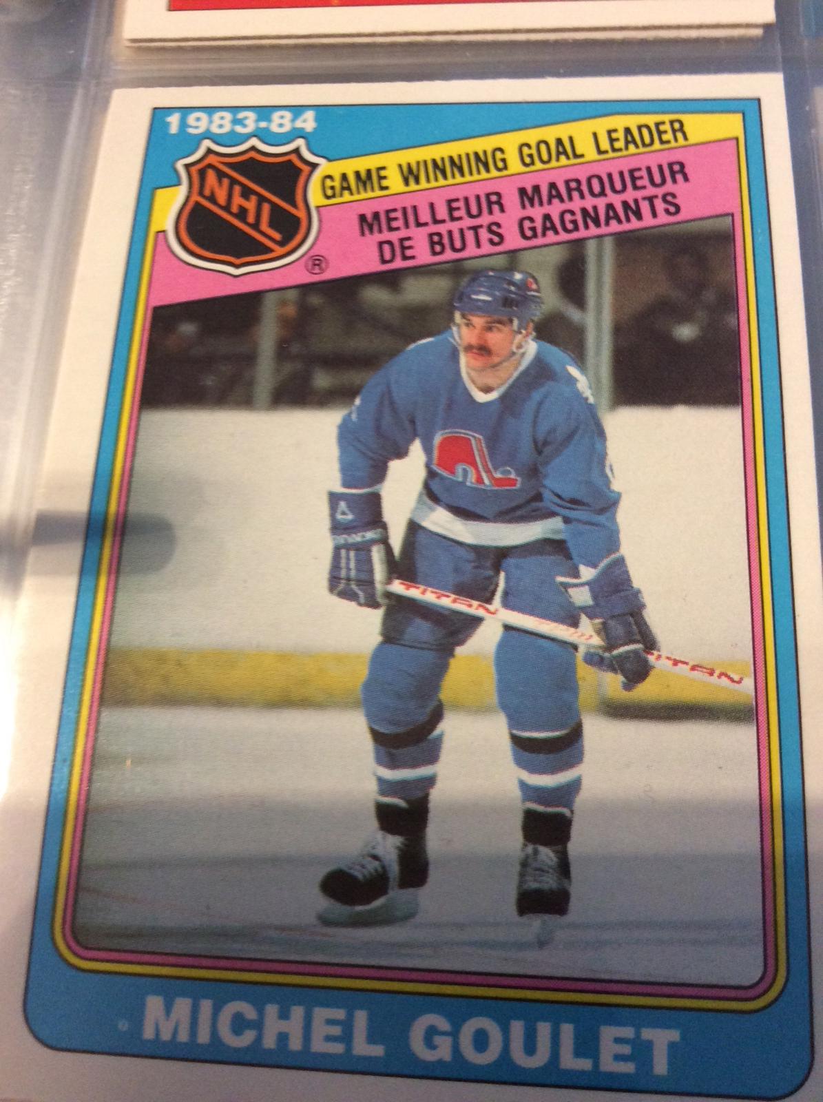 Michel Goulet [Game Winning Goal Leaders] #384