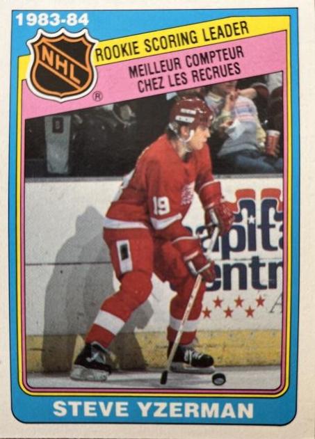 Steve Yzerman [Rookie Scoring Leader] #385