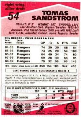 Tomas Sandstrom #54