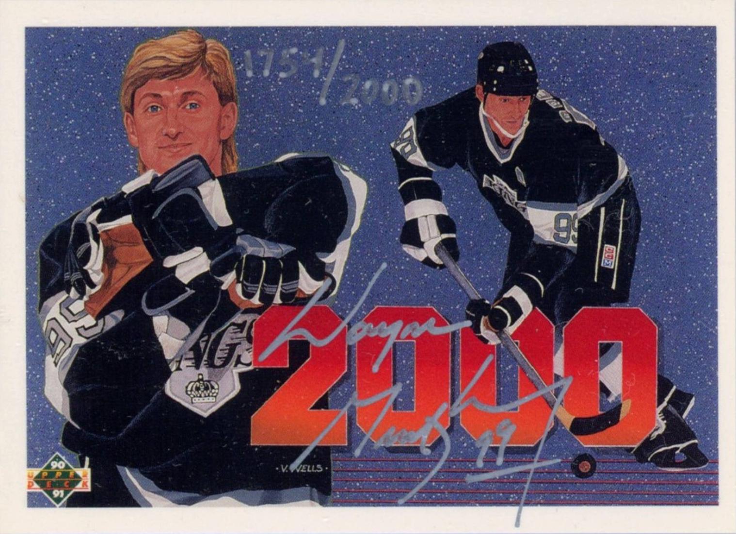 Wayne Gretzky: 2000 Point Club [Autograph] #545
