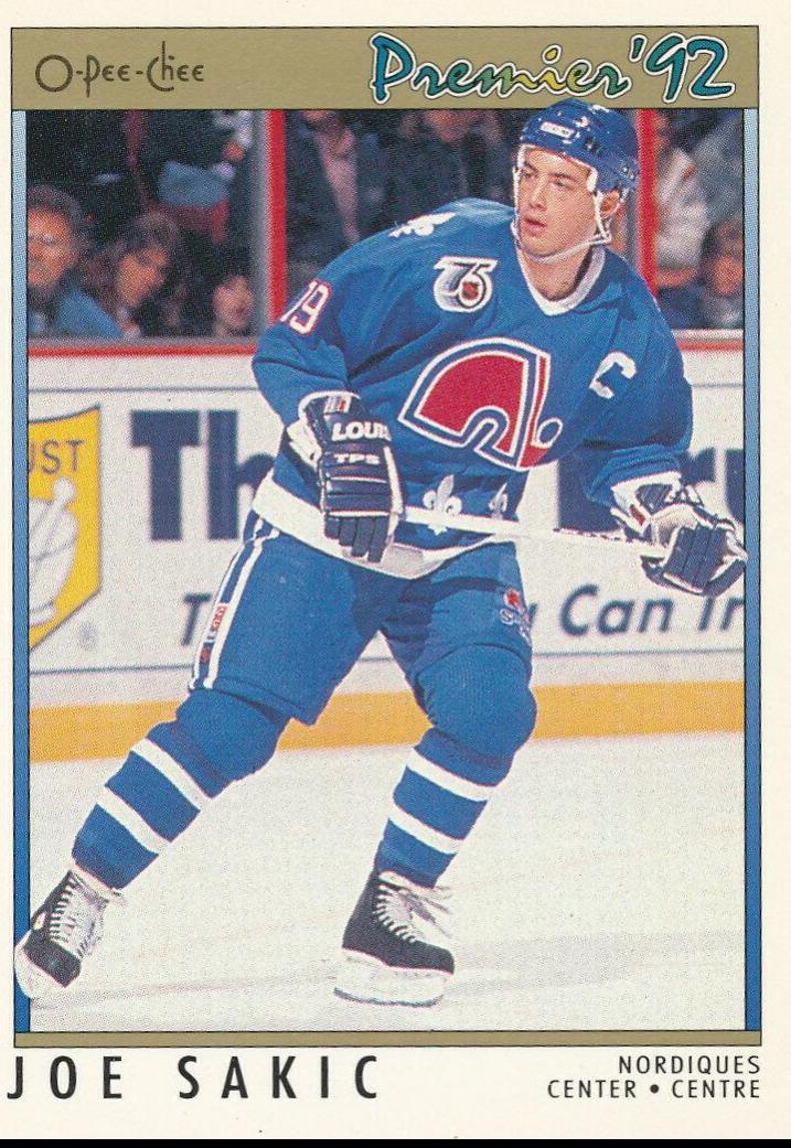 Joe Sakic #70