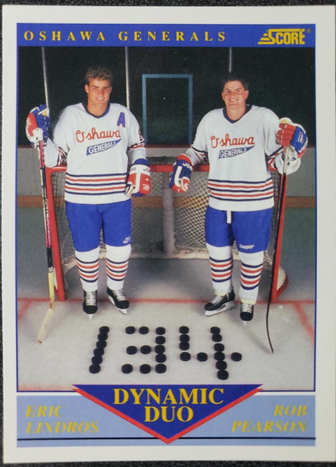Eric Lindros, Rob Pearson [English] #385