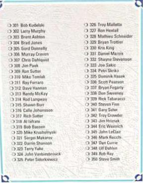 Checklist #301-400 #400