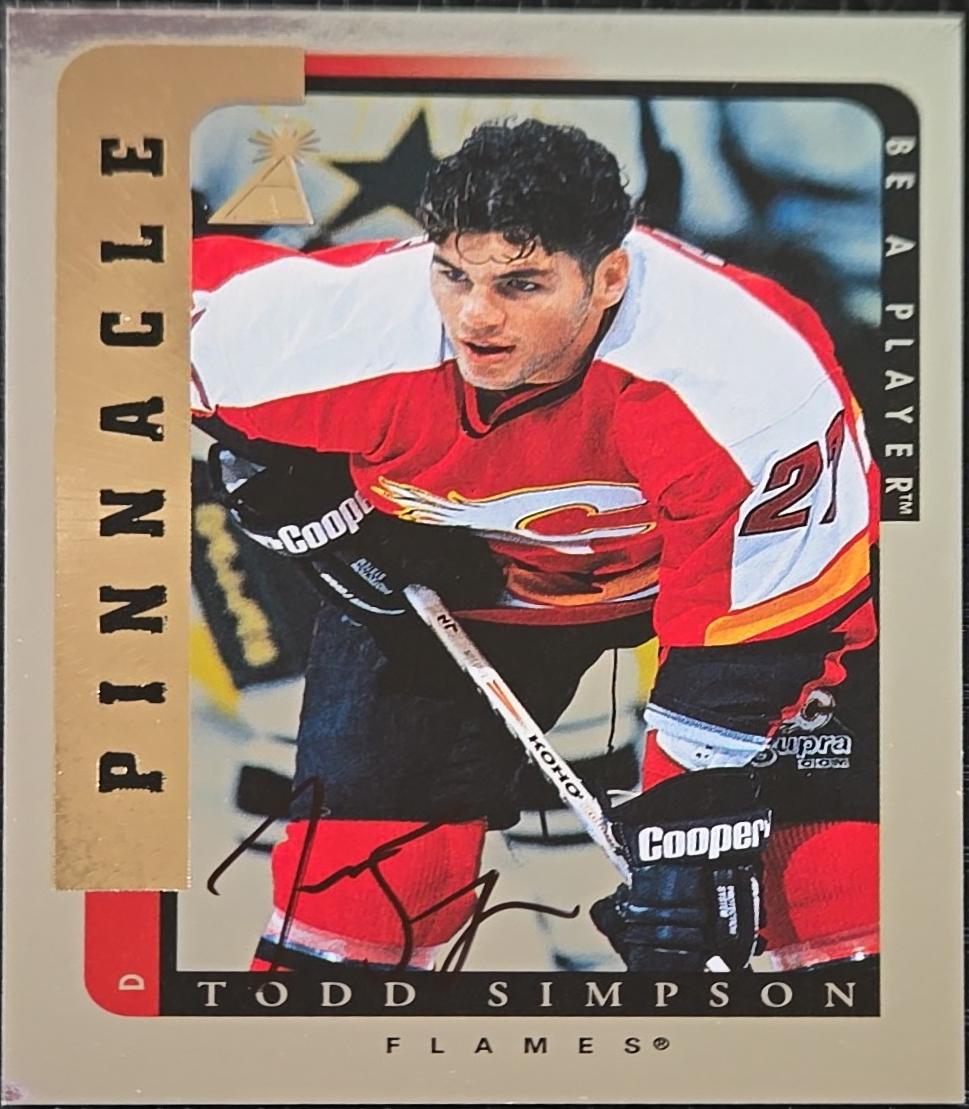 Todd Simpson [Autograph] #105