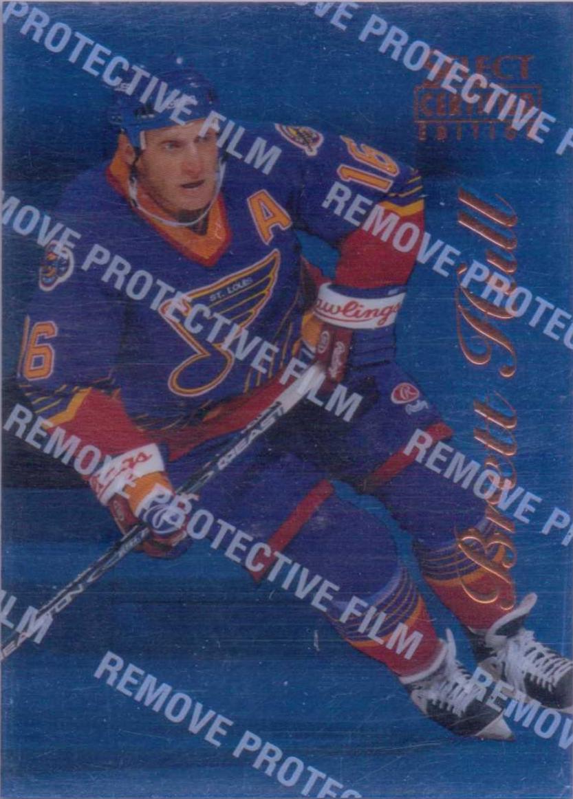 Brett Hull [Mirror Blue] #19