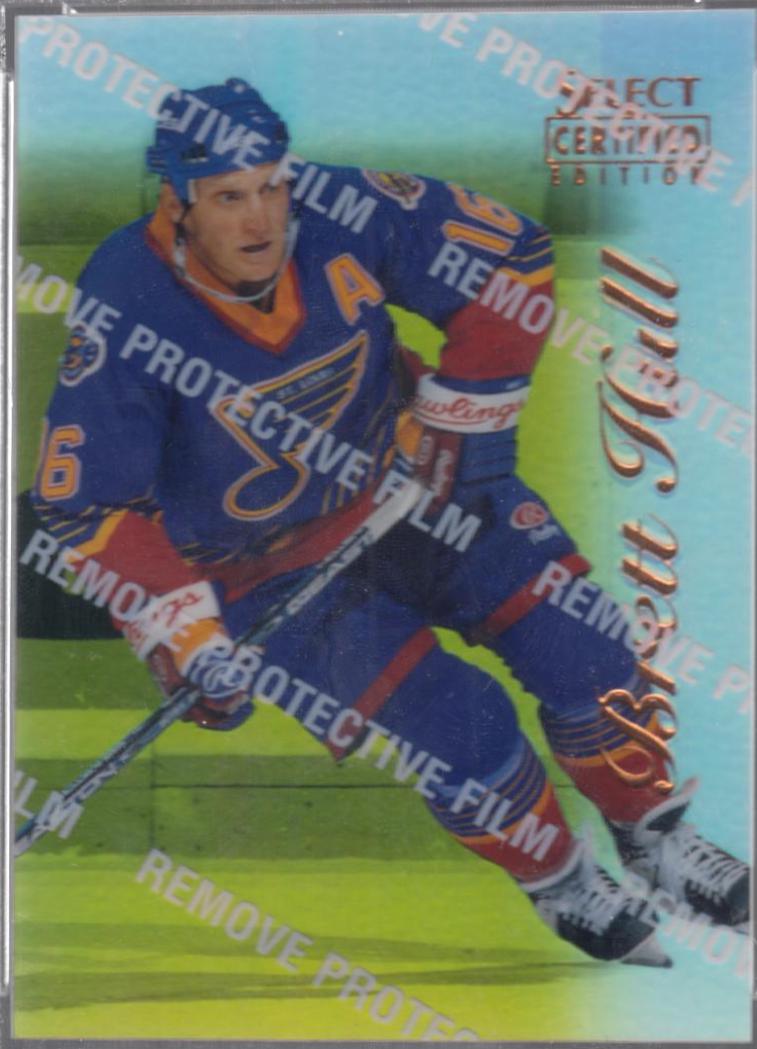 Brett Hull [Mirror Gold With Peel] #19