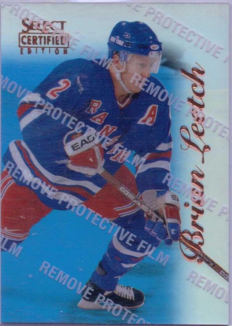 Brian Leetch [Mirror Blue] #76