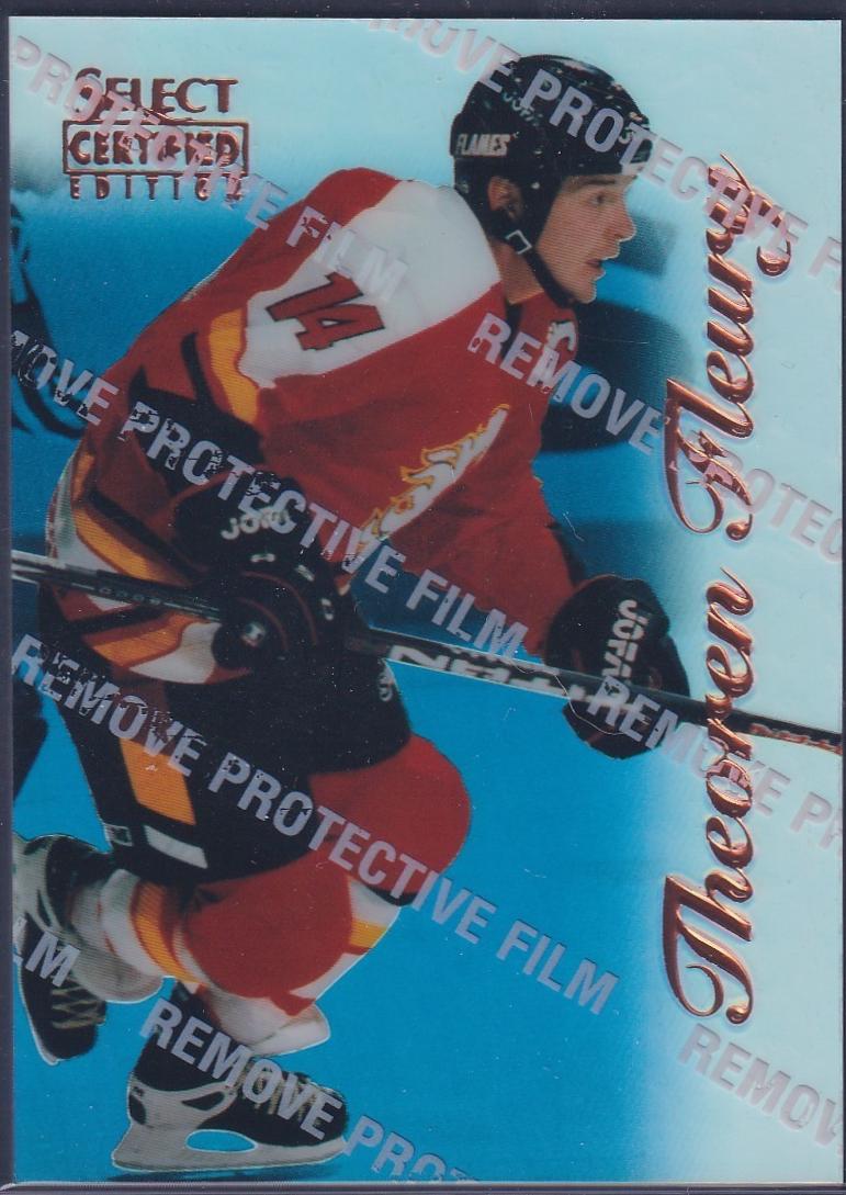 Theoren Fleury [Mirror Blue] #75