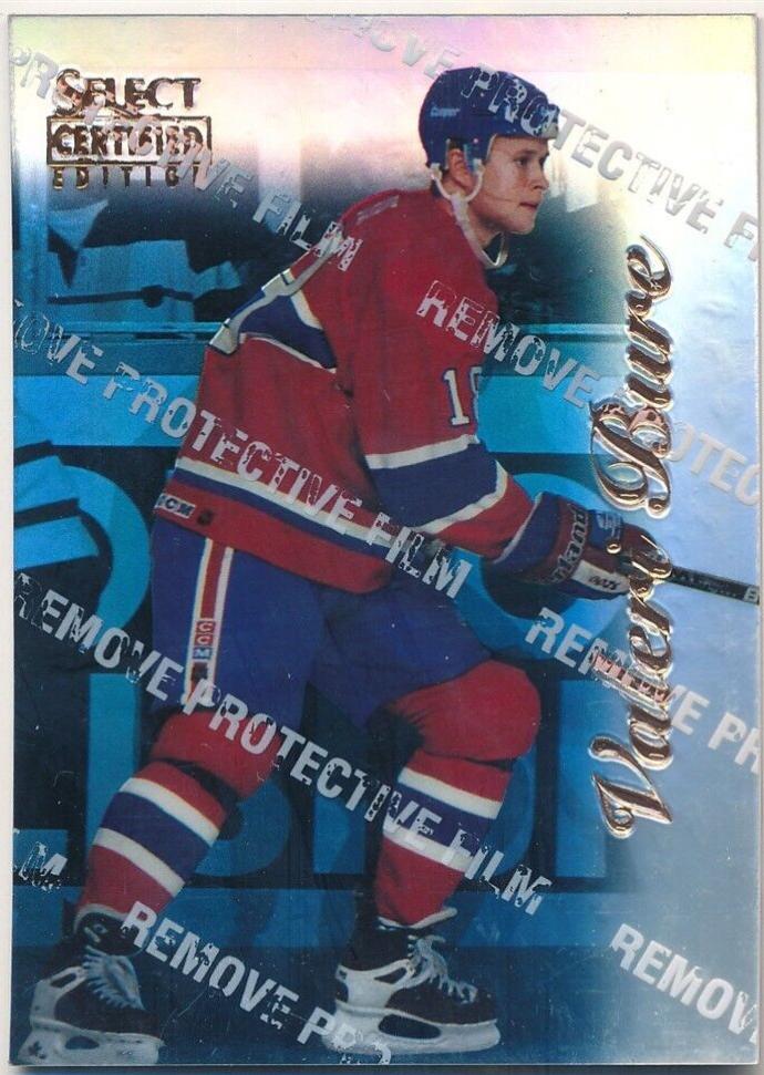 Valeri Bure [Mirror Blue] #18
