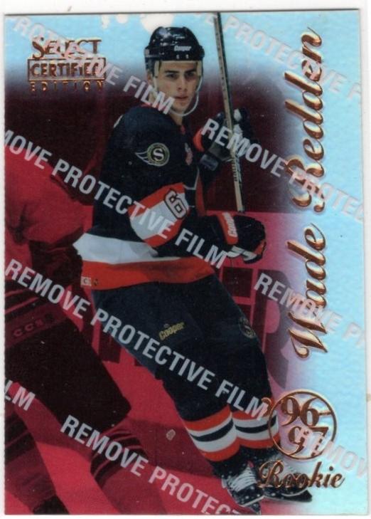 Wade Redden [Mirror Red] #100
