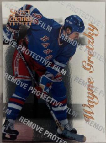 Wayne Gretzky [Mirror Gold With Peel] #4