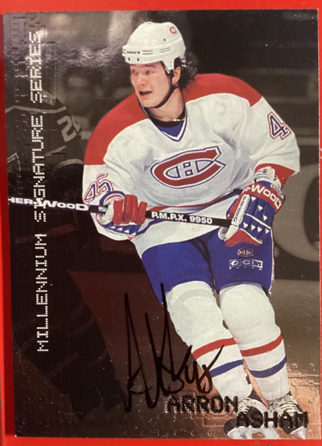 Arron Asham [Autograph] #130