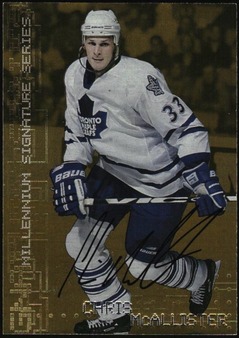 Chris McAllister [Autograph Gold] #228
