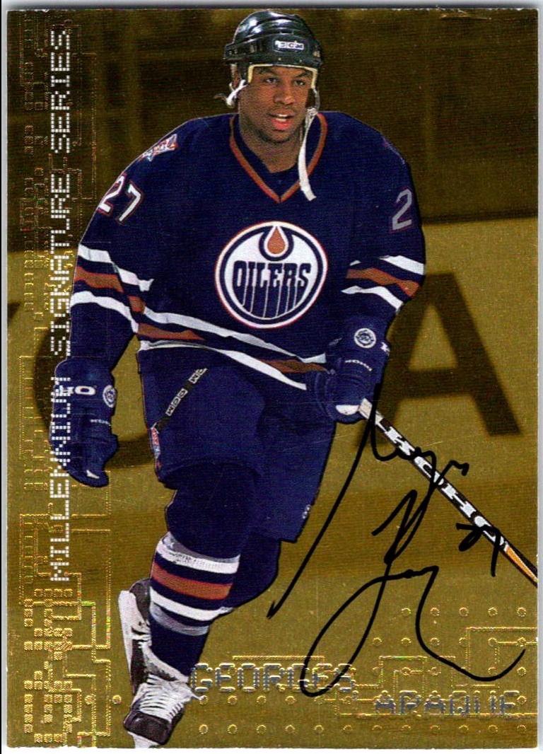 Georges Laraque [Autograph Gold] #100