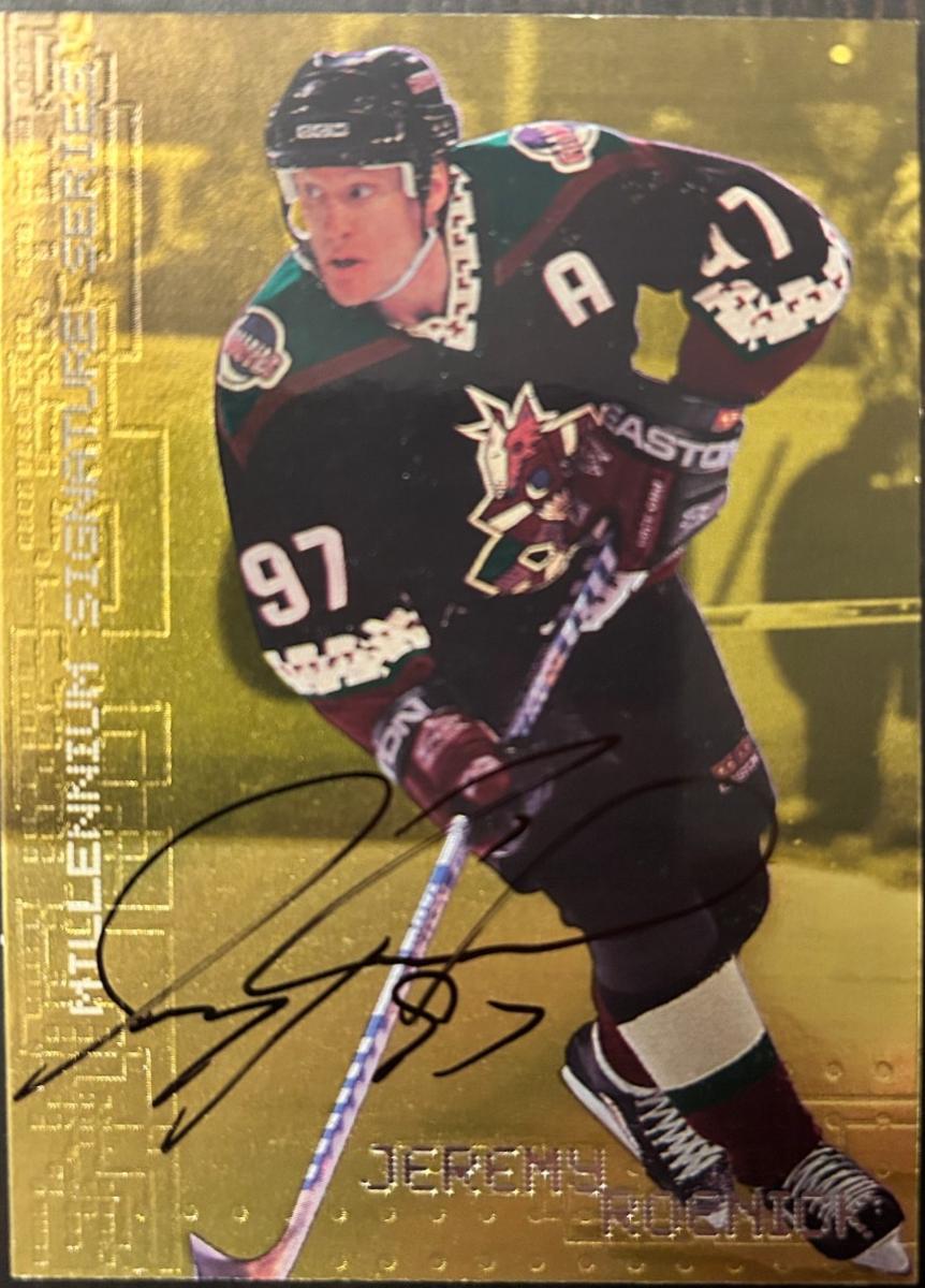 Jeremy Roenick [Autograph Gold] #190