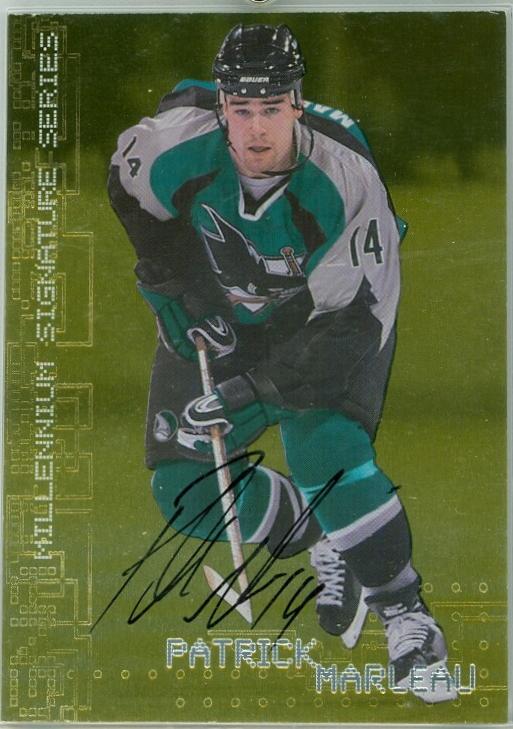 Patrick Marleau [Autograph Gold] #210