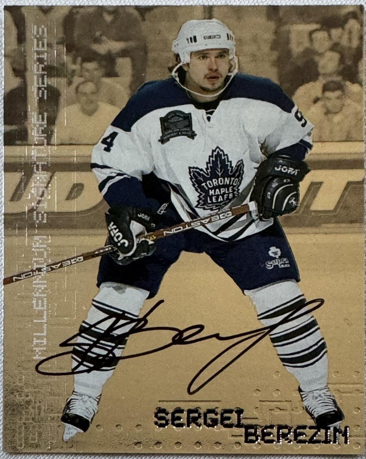 Sergei Berezin [Autograph] #232
