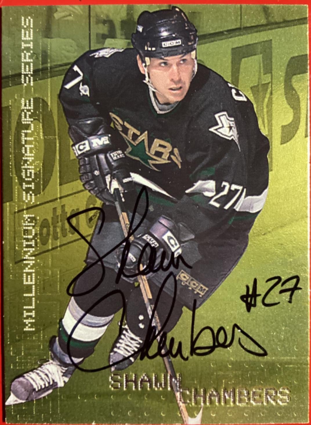Shawn Chambers [Autograph Gold] #83