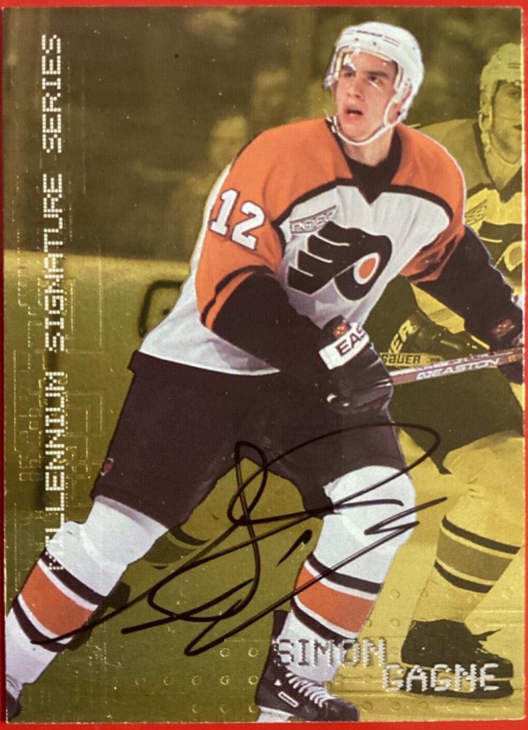 Simon Gagne [Autograph Gold] #183