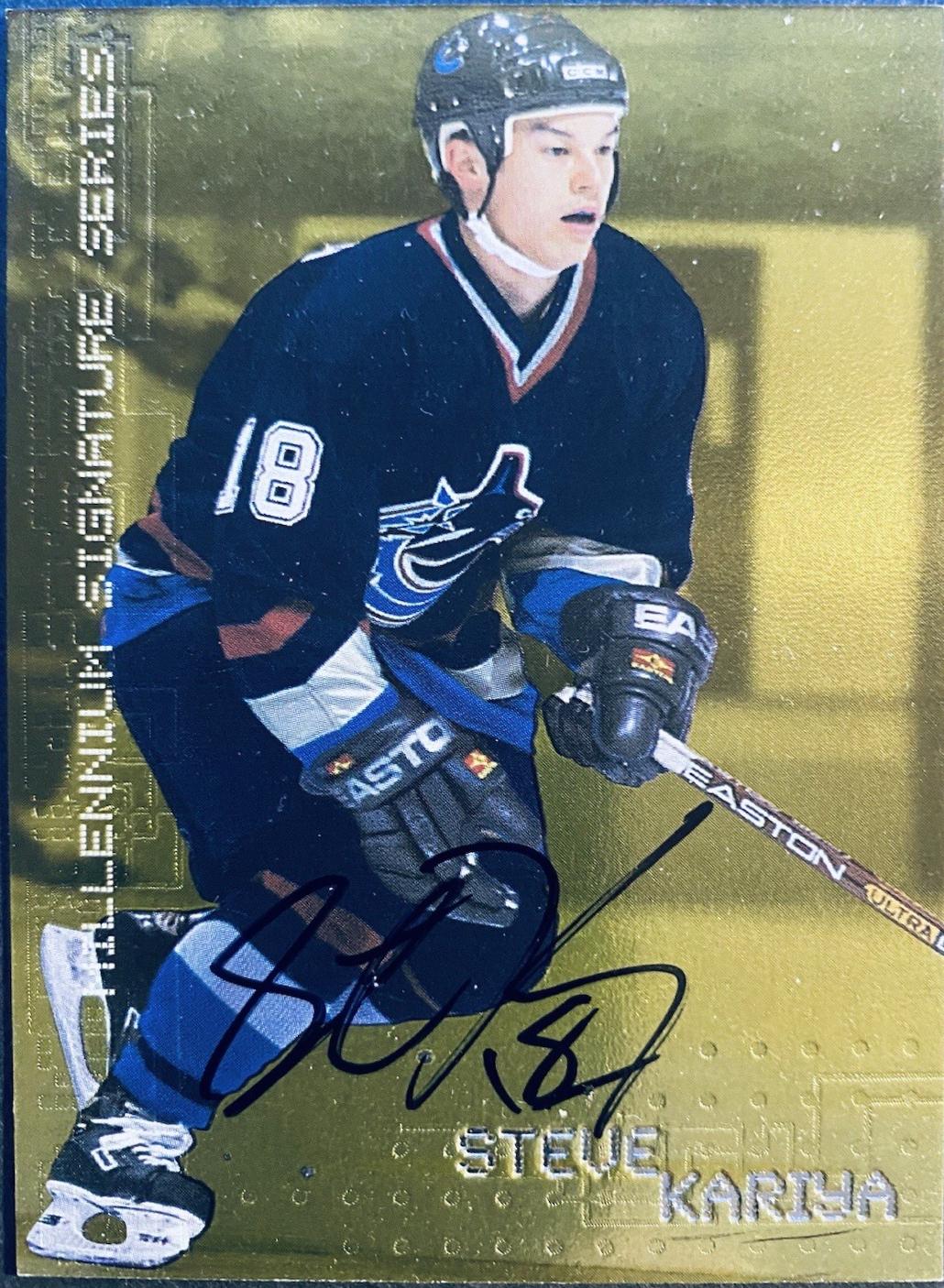 Steve Kariya [Autograph Gold] #241