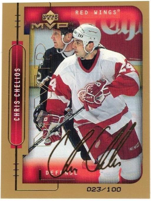 Chris Chelios [Gold Script] #73