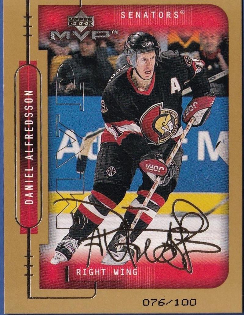 Daniel Alfredsson [Gold Script] #140