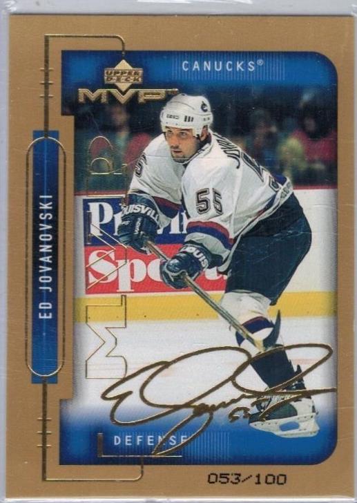 Ed Jovanovski [Gold Script] #209