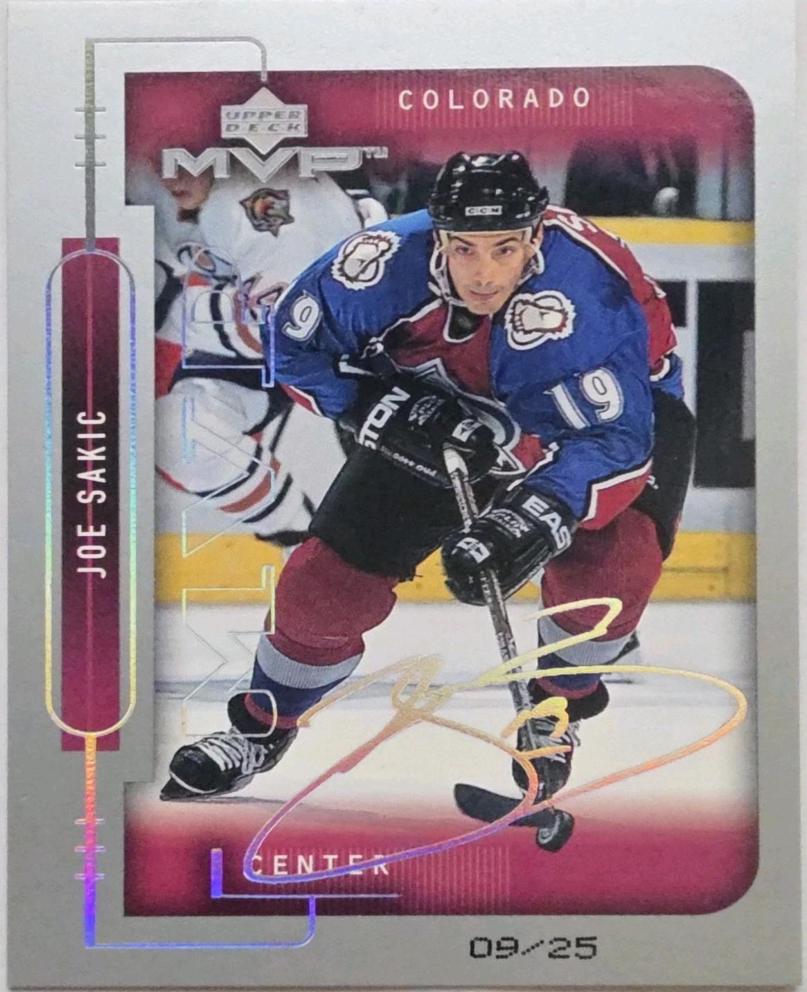 Joe Sakic [Super Script] #51