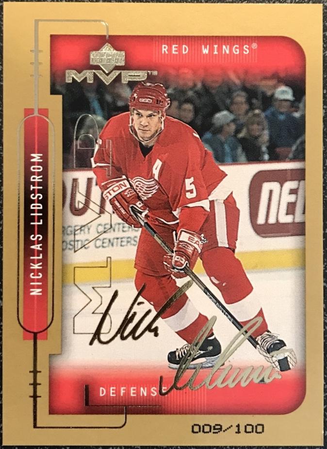 Nicklas Lidstrom [Gold Script] #72