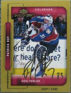 Patrick Roy [Gold Script] #55
