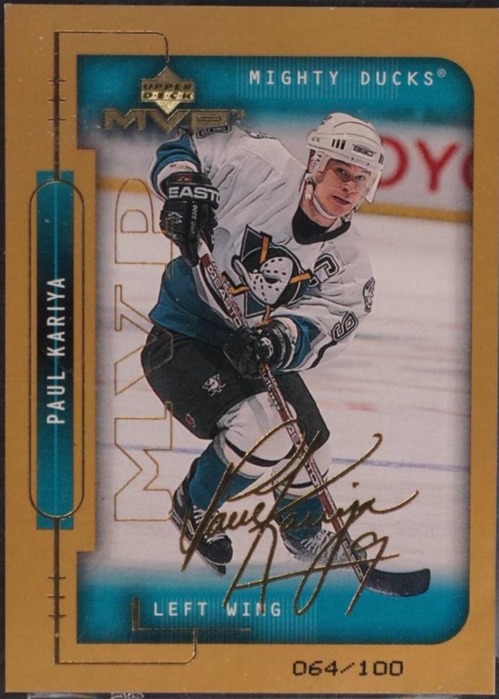 Paul Kariya [Gold Script] #4