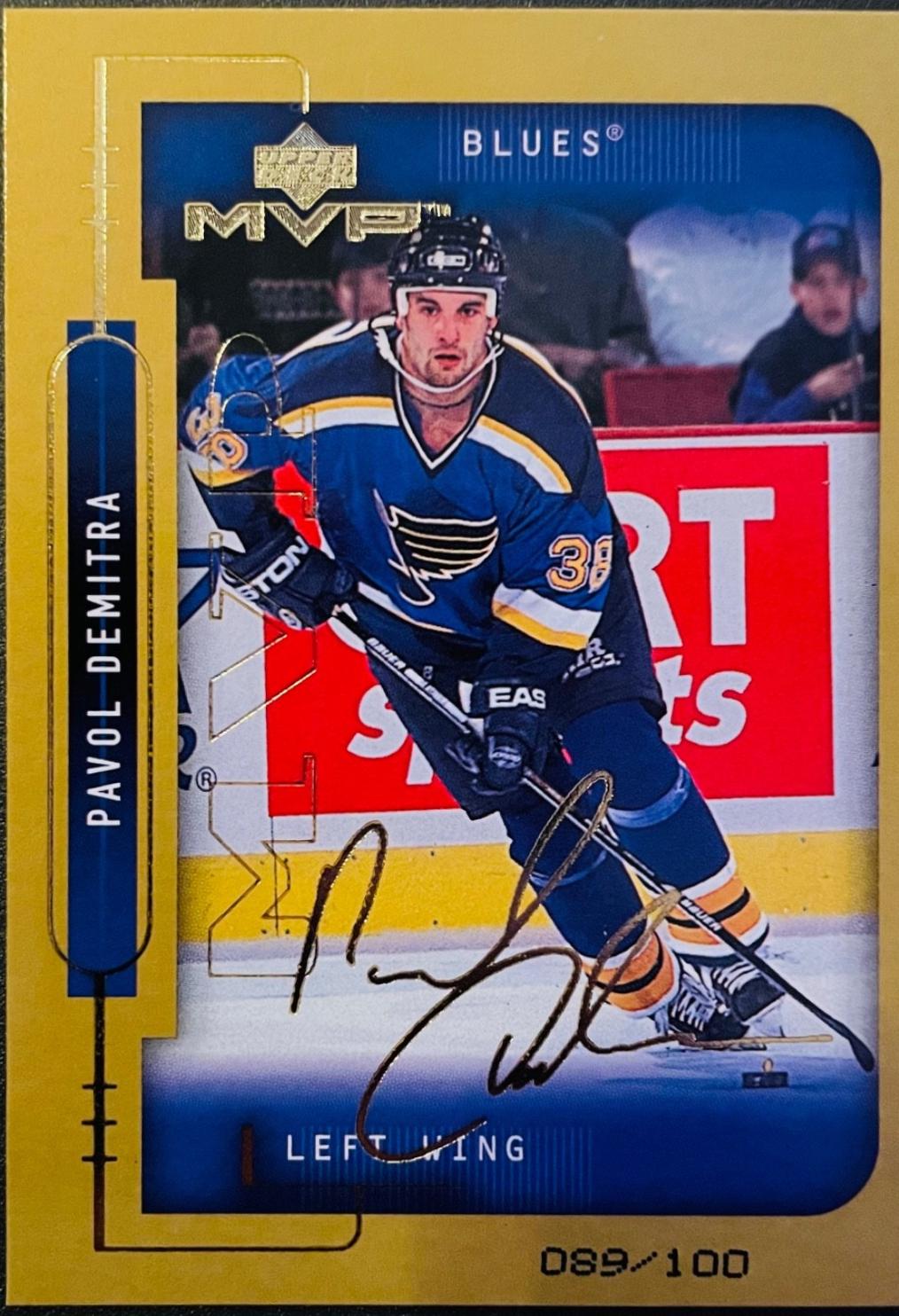 Pavol Demitra [Gold Script] #182
