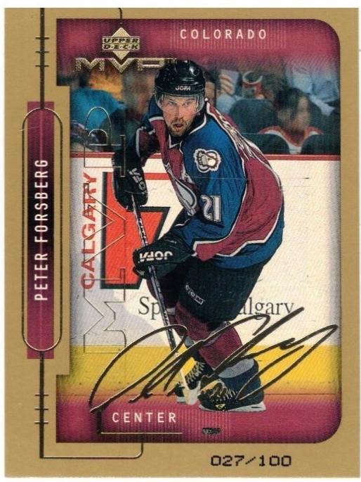 Peter Forsberg [Gold Script] #52