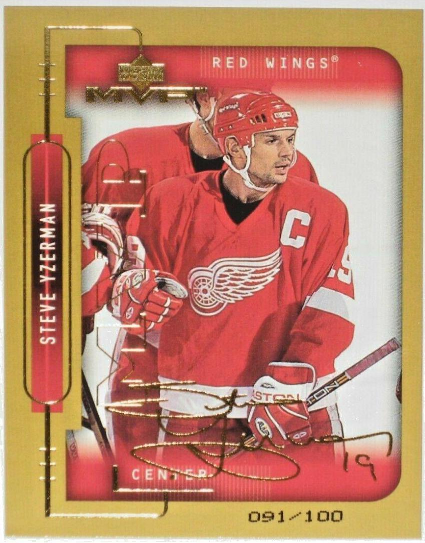 Steve Yzerman [Gold Script] #69