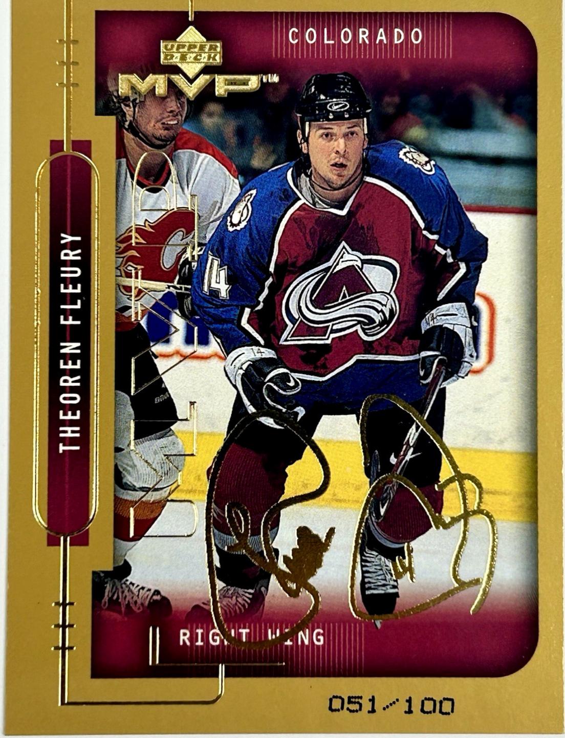 Theoren Fleury [Gold Script] #53