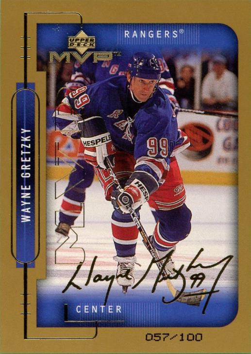 Wayne Gretzky [Gold Script] #131