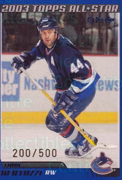 Todd Bertuzzi [Blue] #305
