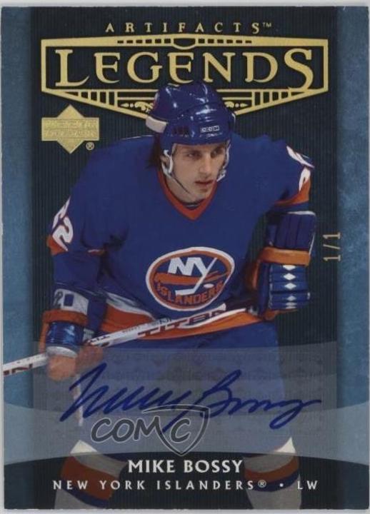 Mike Bossy [Gold Autograph] #104