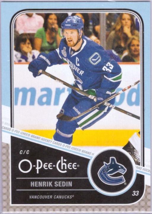 Henrik Sedin [Playoff Beard] #24