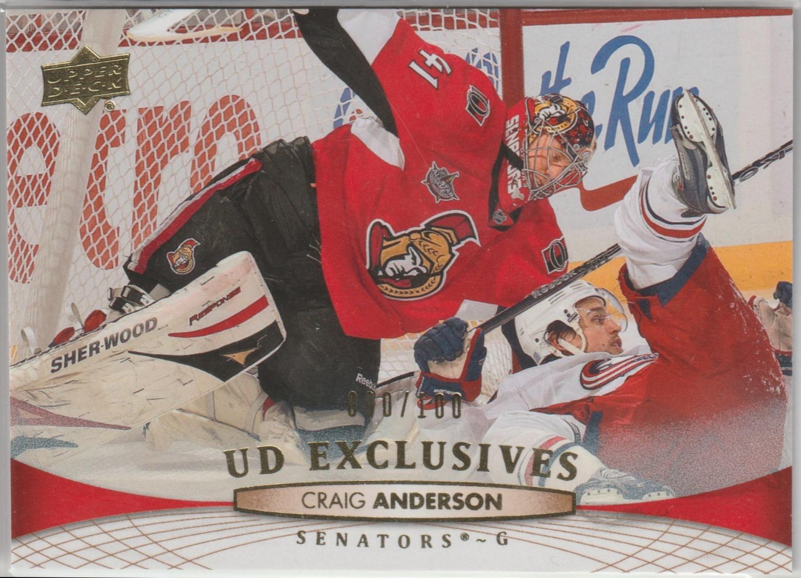 Craig Anderson [UD Exclusives] #324