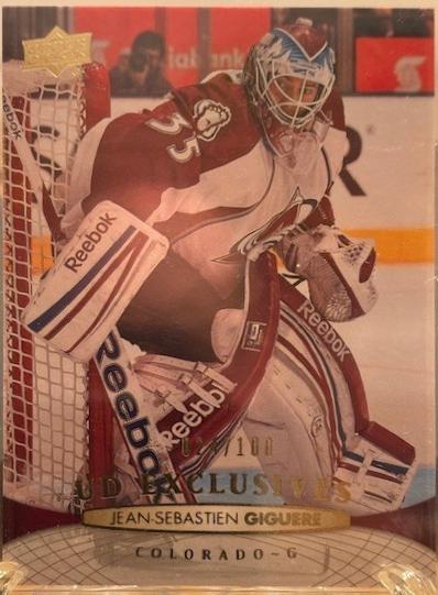 Jean-Sebastien Giguere [UD Exclusives] #407